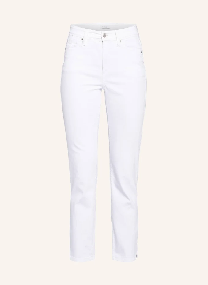 Джинсы 7/8 пайпер Cambio, белый джинсы парла cambio белый