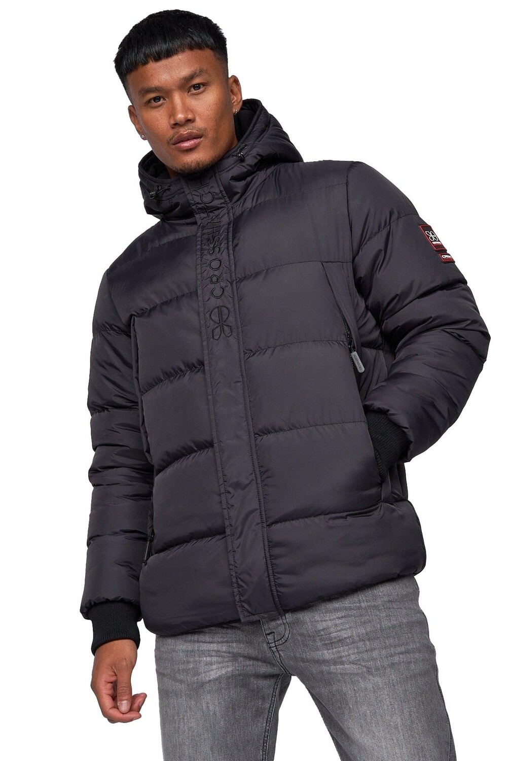 

Куртка Bowmer с тиснением Crosshatch, черный