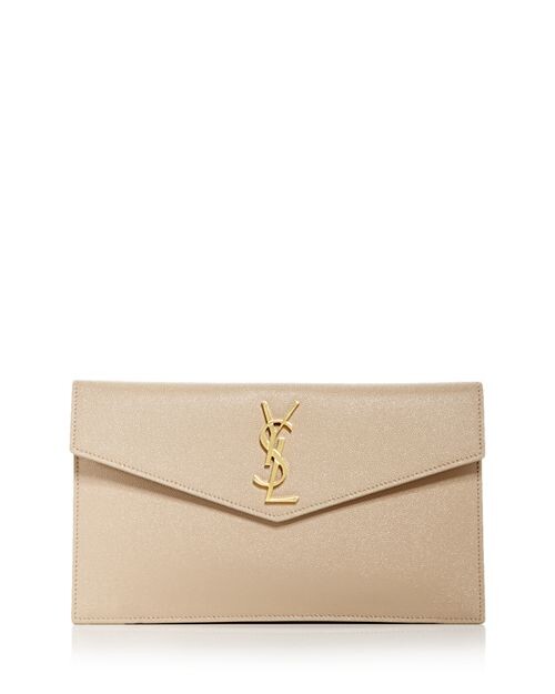 

Аптаун Клатч Saint Laurent, цвет Tan/Beige