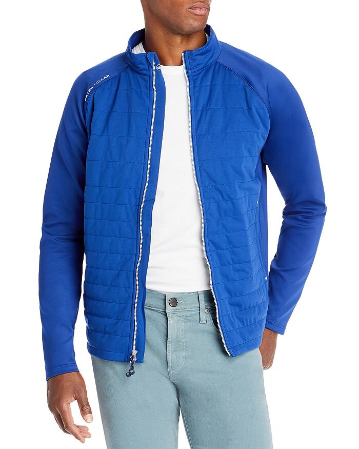 

Куртка Hyperlight с молнией спереди Peter Millar, Синий