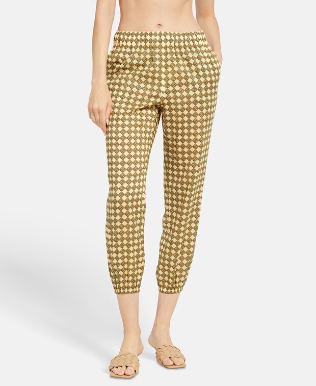 

Пляжные брюки Tory Burch, цвет Jade