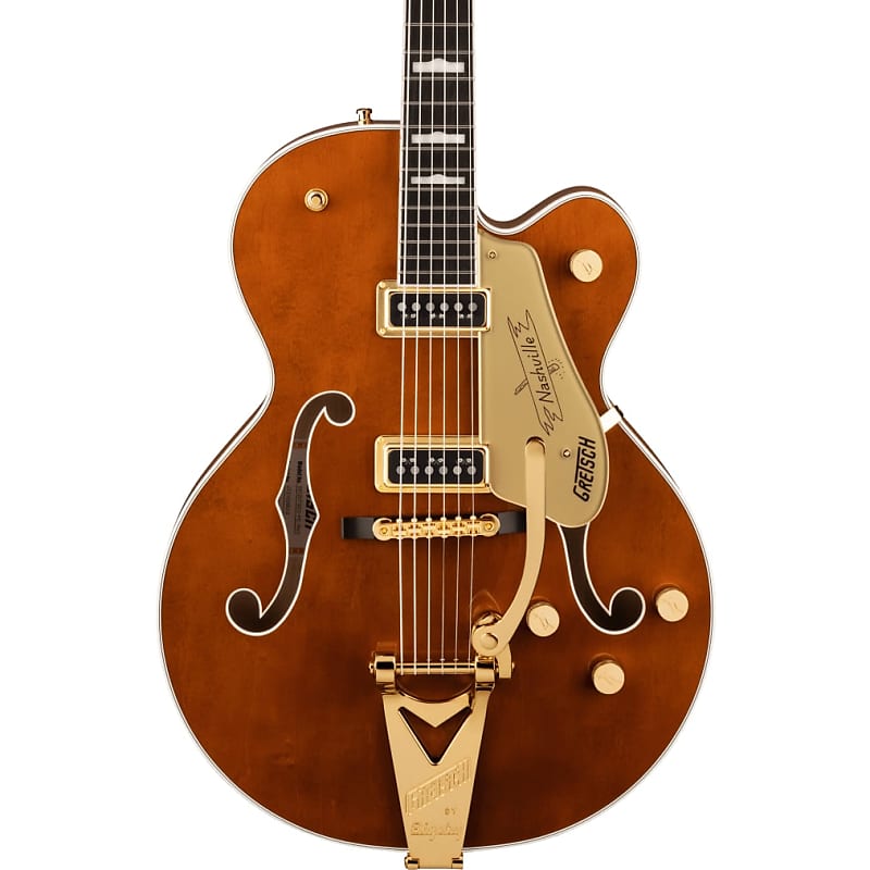 

Электрогитара Gretsch G6120TG-DS Players Edition Nashville DS with Bigsby - Roundup Orange