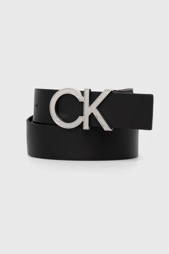

Кожаный ремень Calvin Klein, черный