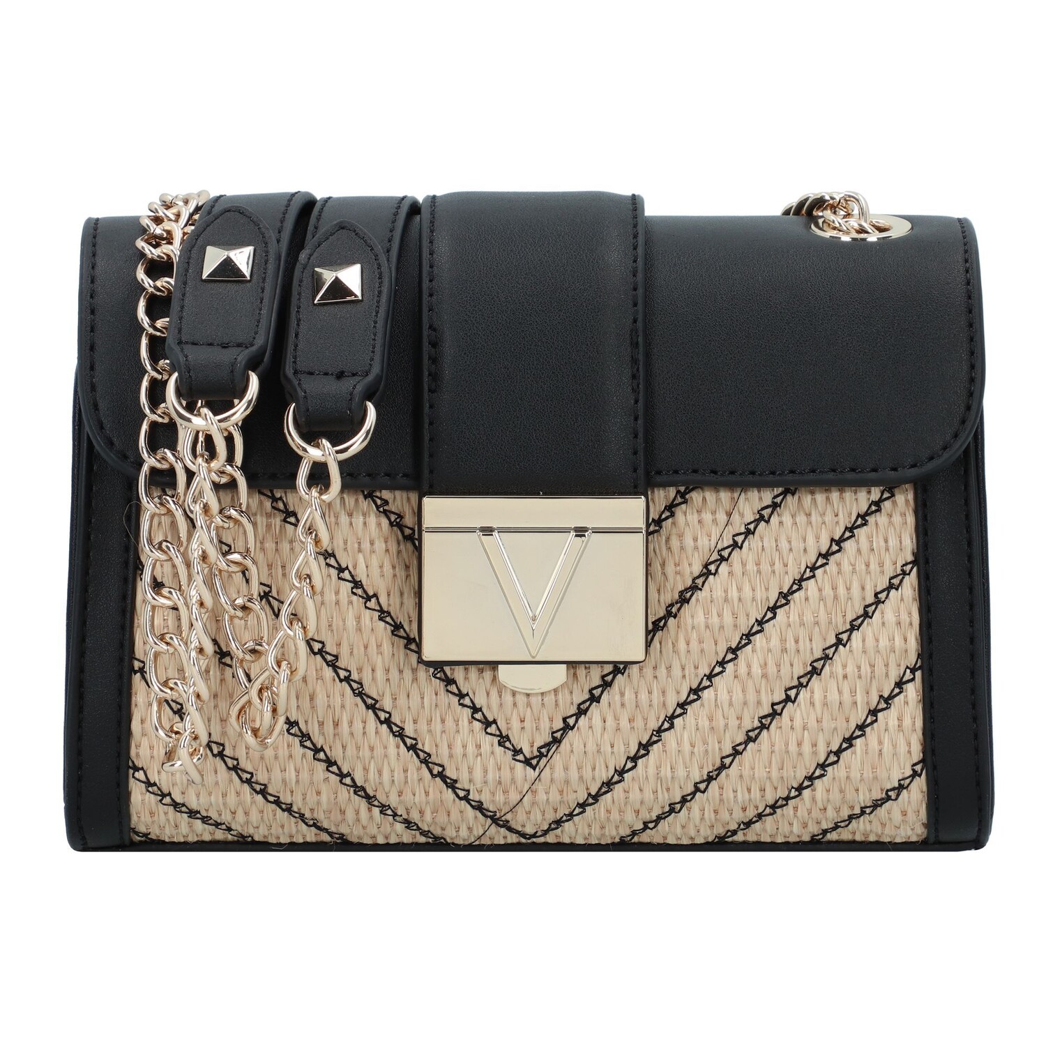 

Сумка через плечо Valentino Tribeca 19 cm, цвет naturale nero