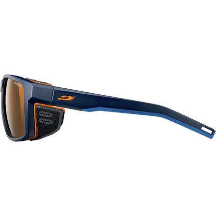 цена Поляризованные солнцезащитные очки Shield REACTIV Julbo, цвет Blue/Blue/Orange-Brown