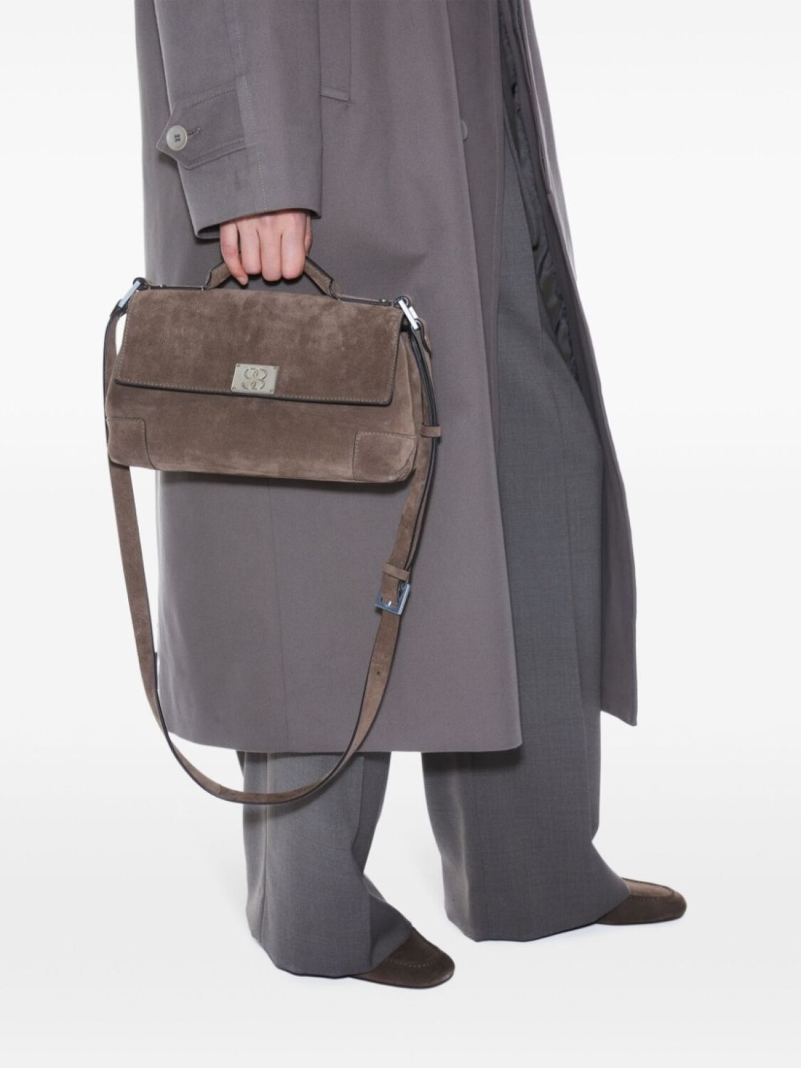 

Filippa K сумка через плечо The 93 Monogram, коричневый