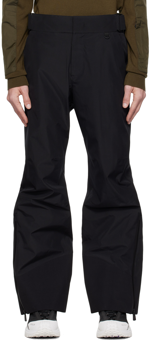 Moncler Grenoble Черные лыжные брюки лыжные брюки мужские moncler grenoble черный