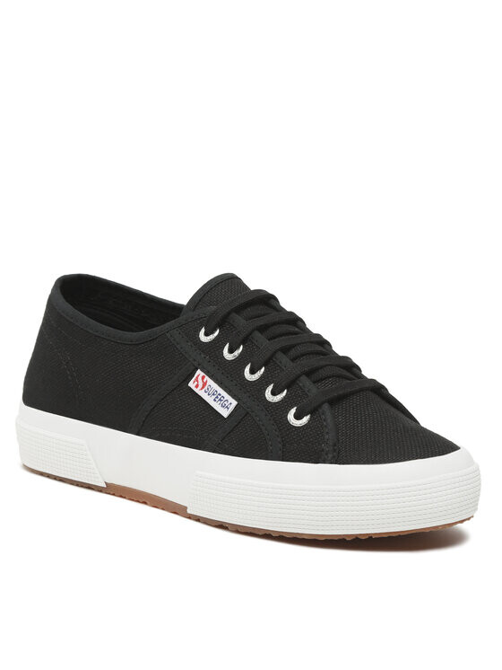 

Кроссовки из ткани Superga, черный