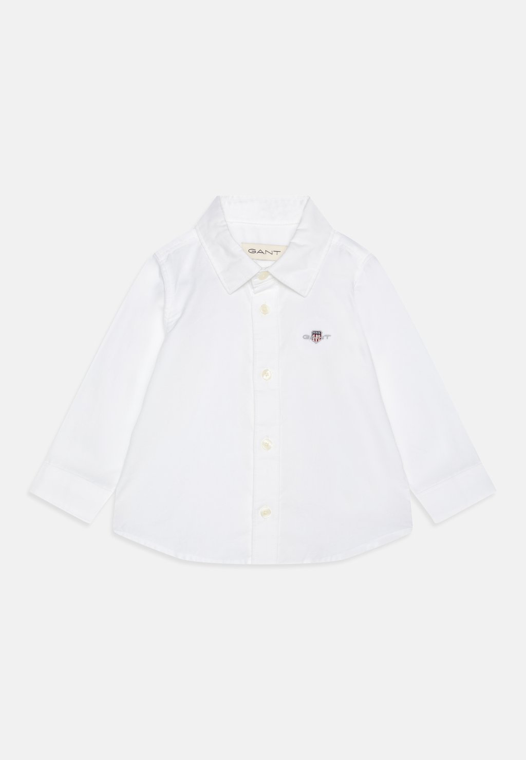 цена Рубашка BABY SHIELD OXFORD UNISEX GANT, цвет white