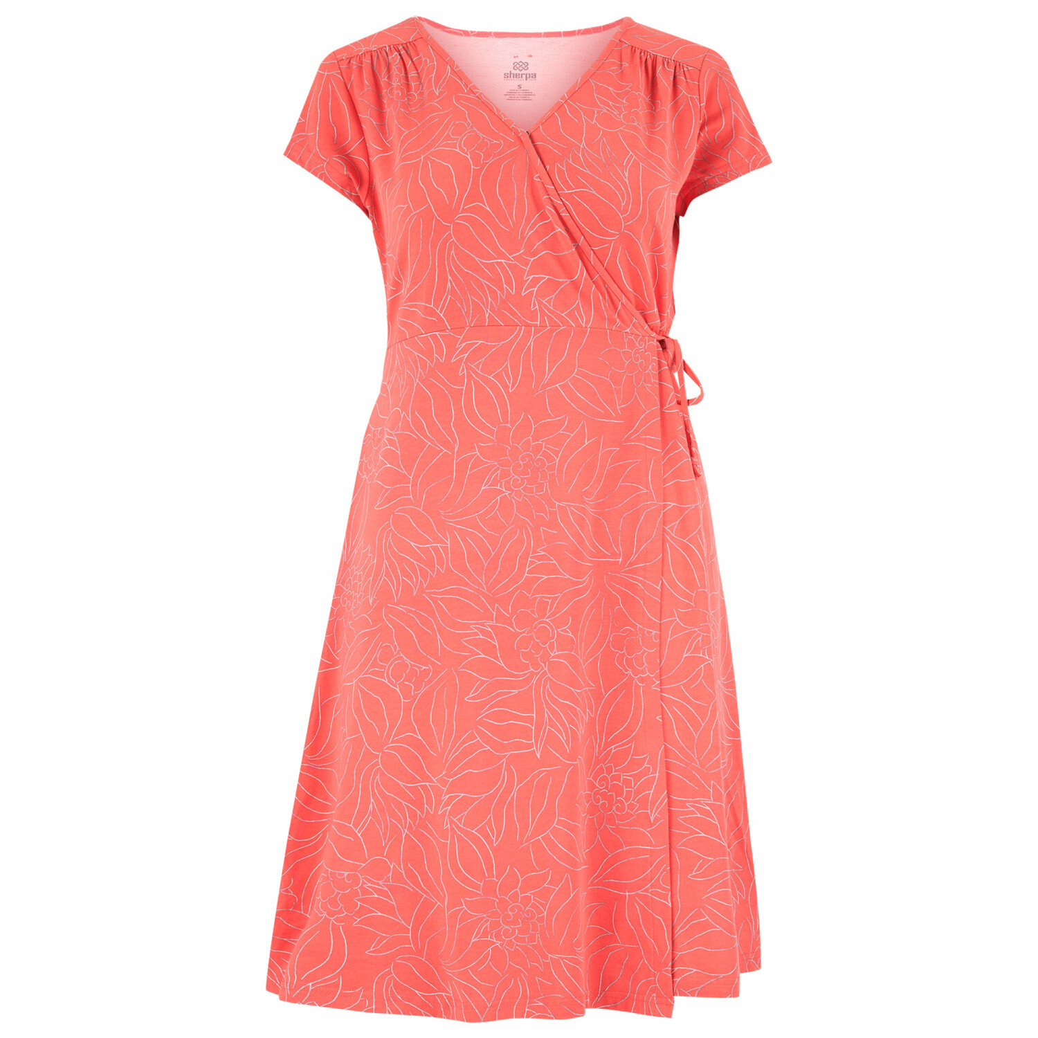 

Платье Sherpa Women's Padma Wrap Dress, цвет Sorbet Leaf