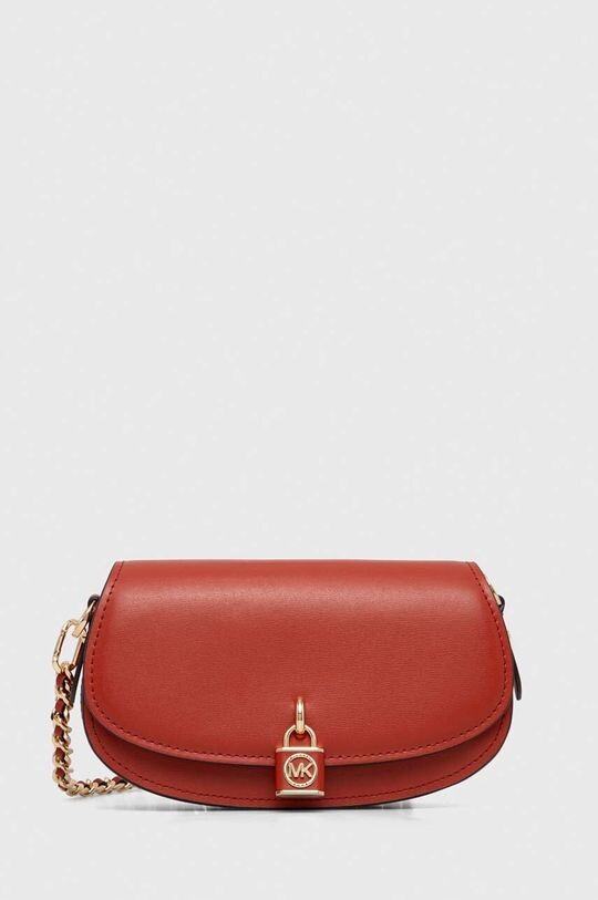 

Кожаная сумка MICHAEL Michael Kors, красный