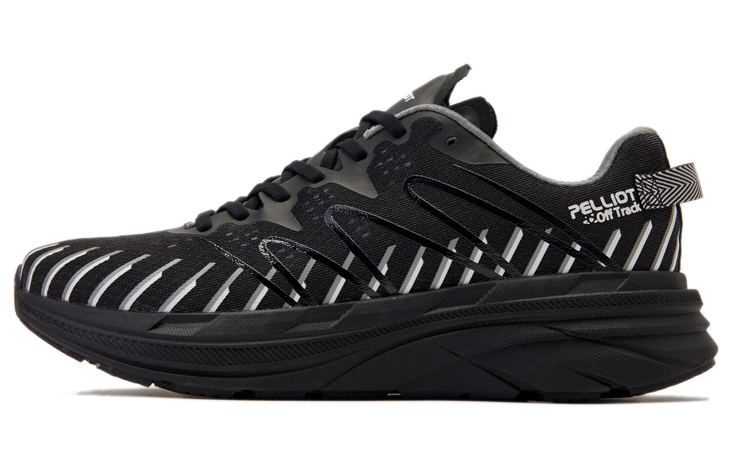 

Кроссовки унисекс с низким верхом Pelliot, цвет 【Men】Xuanwu Black-Obsidian Black