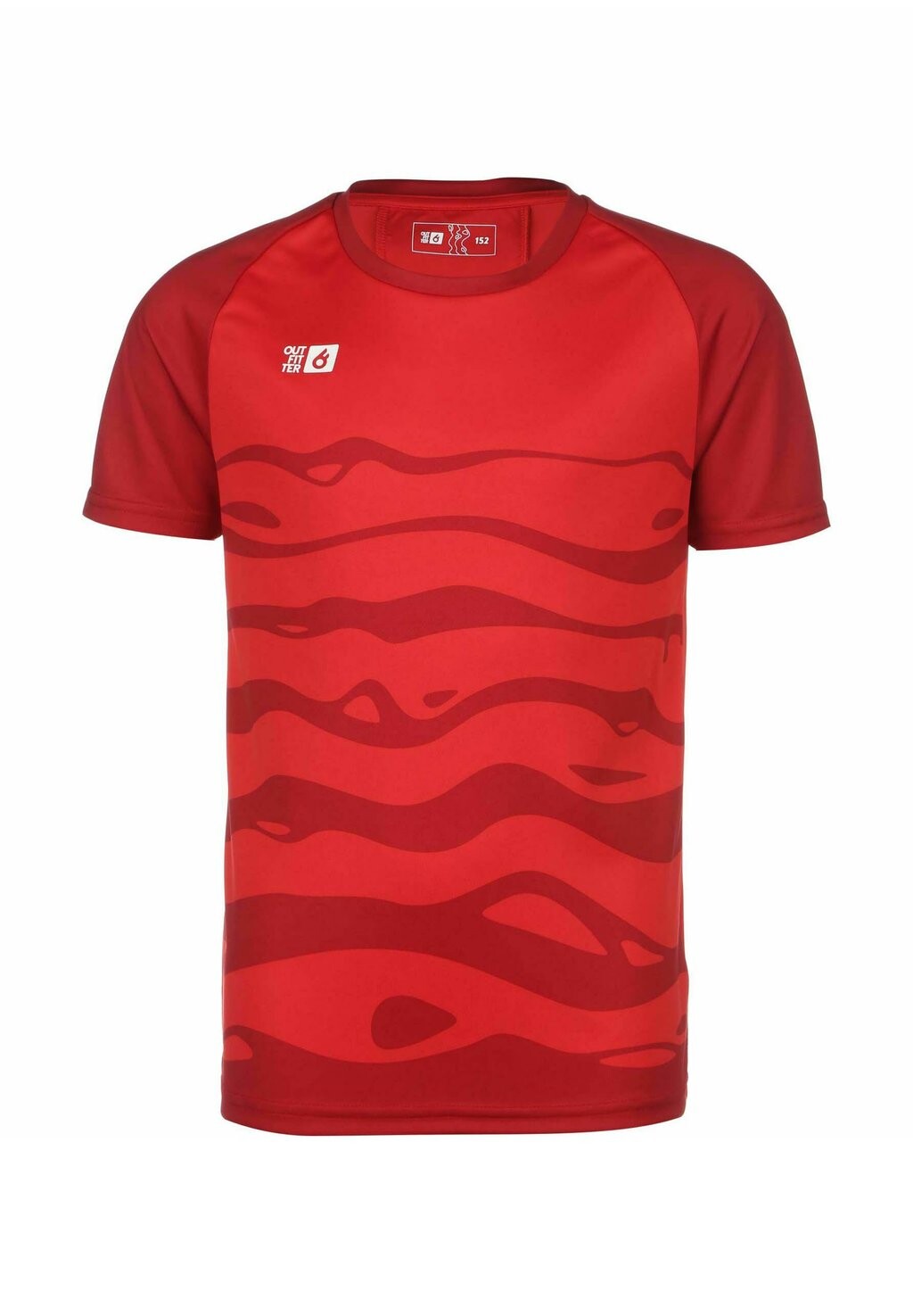 

Футболка с принтом Ocean Tahi Match Ika Outfitter, цвет fiery red
