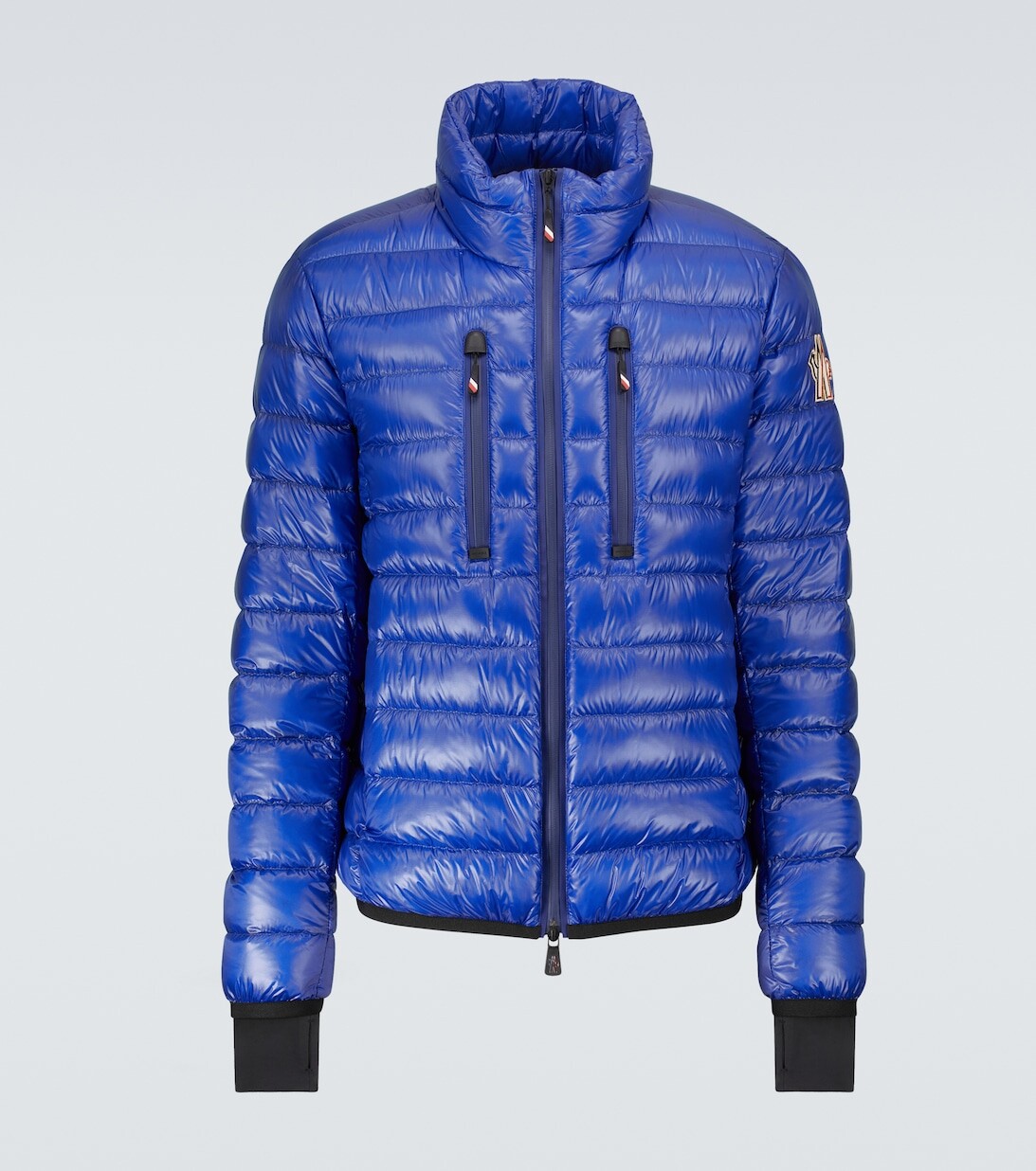 

Ее пуховик Moncler Grenoble, синий