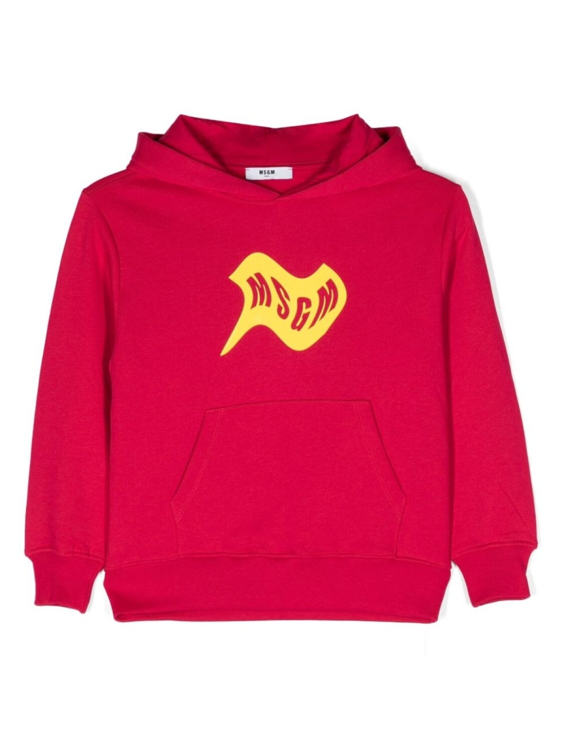 

MSGM Kids худи с логотипом, розовый