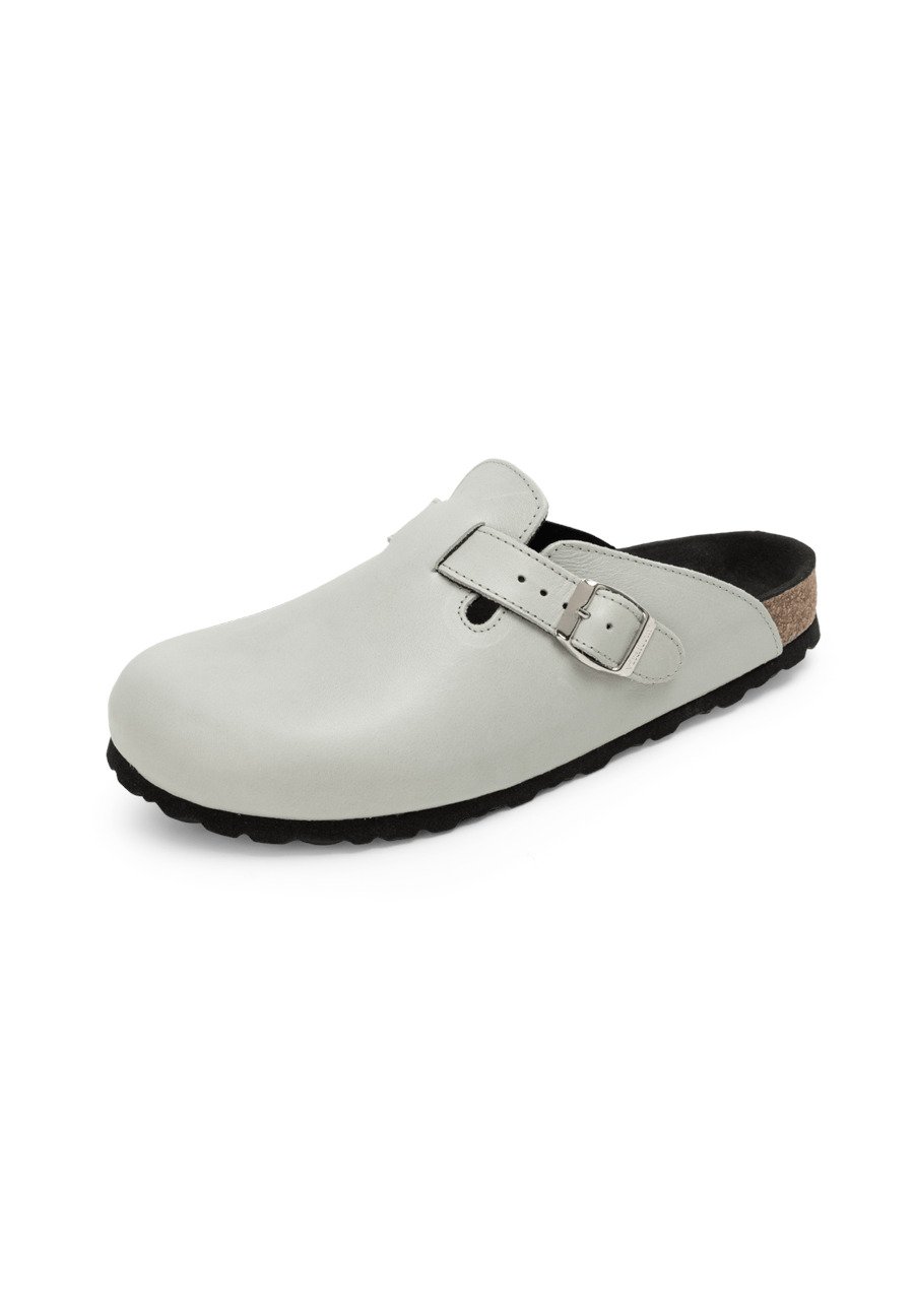 

Сабо VITAFORM Olivengegerbtes (Nappa)Leder Clogs, цвет salbei