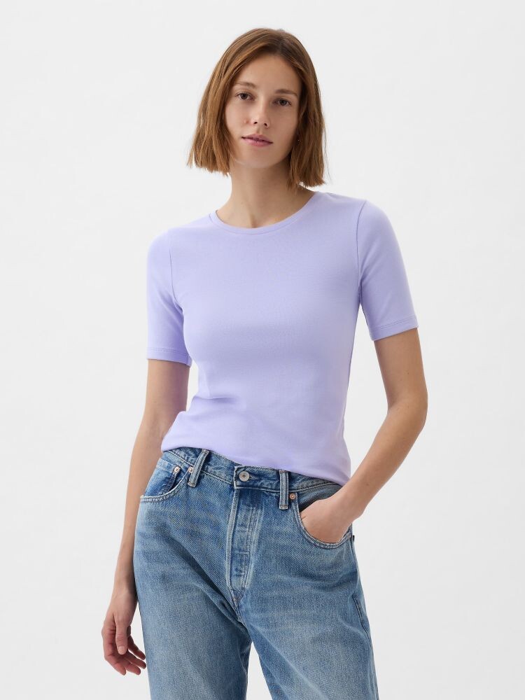 

Футболка с короткими рукавами Gap, фиолетовый