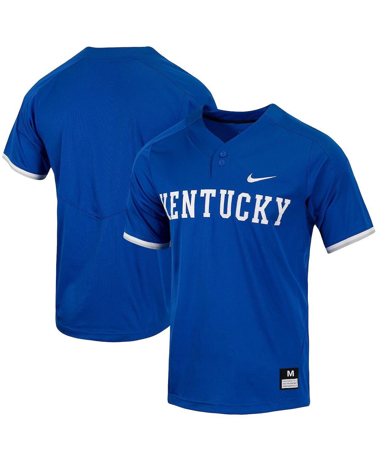 

Мужская бейсбольная майка с двумя пуговицами Royal Kentucky Wildcats Replica Vapor Elite Nike