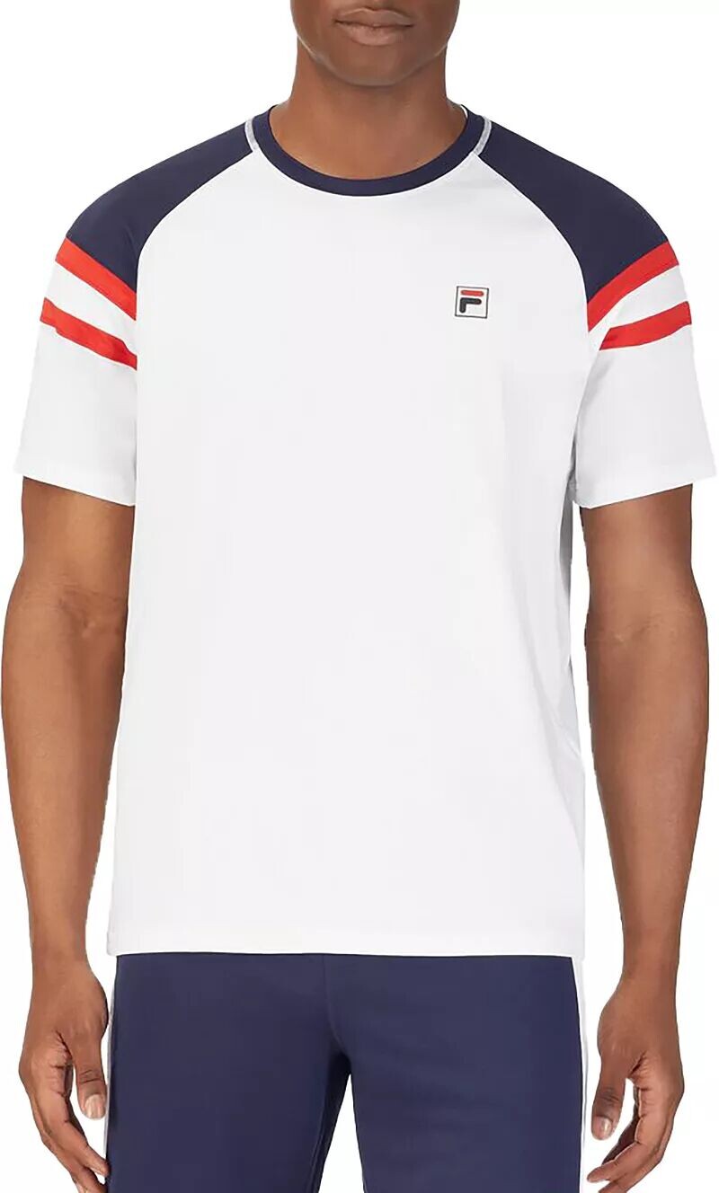 

Мужская футболка Fila Heritage с короткими рукавами и круглым вырезом, мультиколор