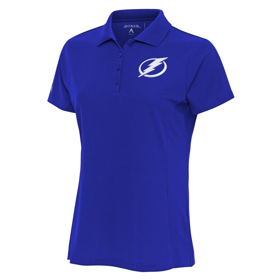 

Поло с коротким рукавом Antigua Tampa Bay Lightning, роял