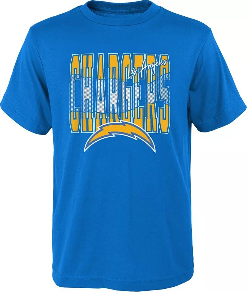 

Nfl Team Apparel Молодежная футболка Los Angeles Chargers Playbook синяя футболка