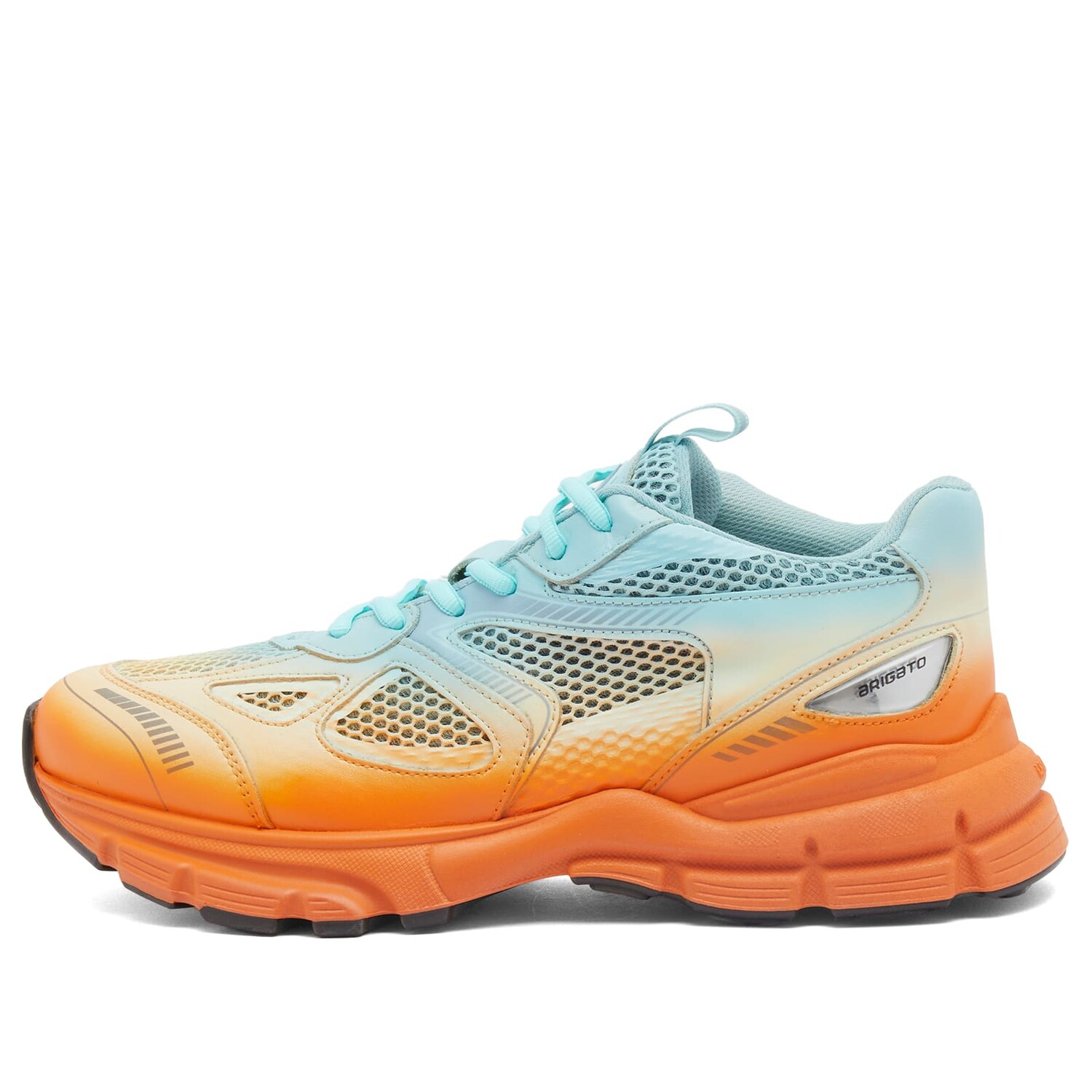 

Кроссовки Axel Arigato Marathon Runner Ombre, цвет Blue, Yellow & Orange