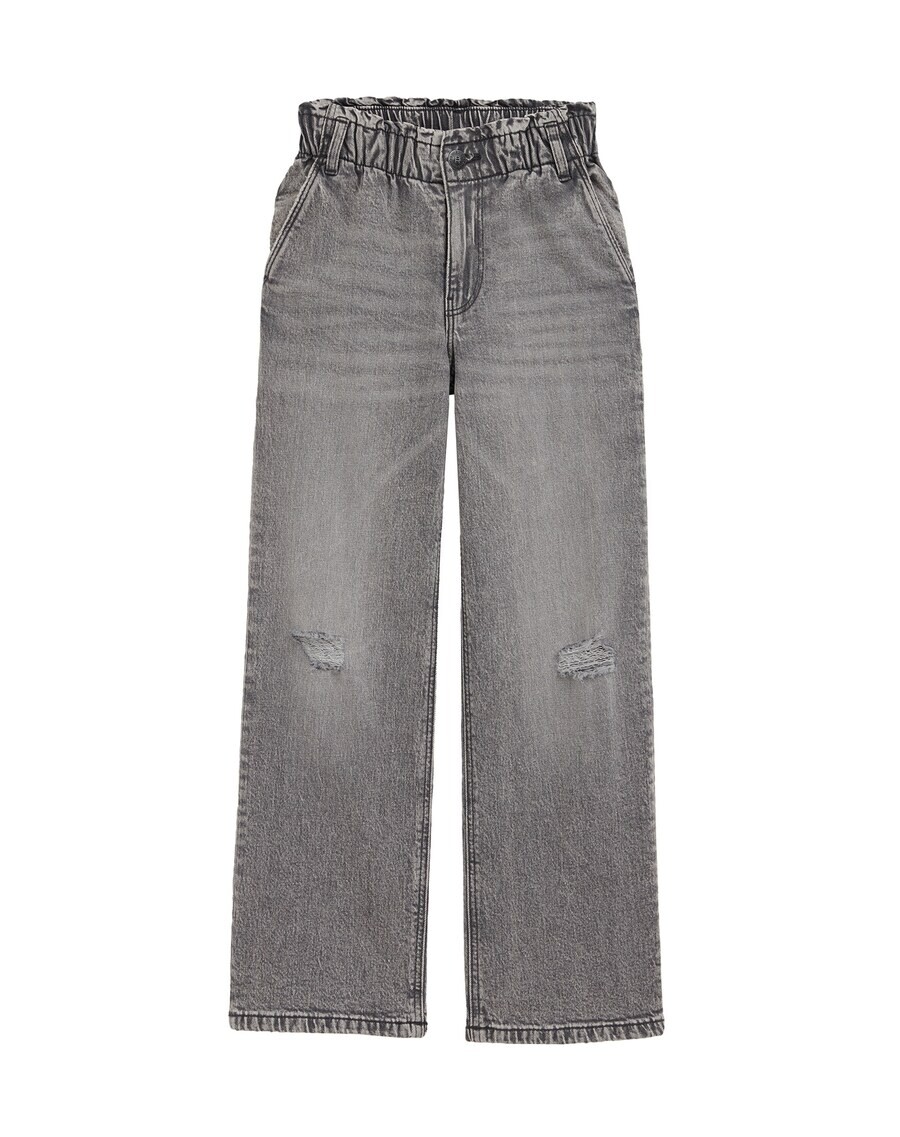 

Джинсы WE Fashion Wide leg Jeans, серый деним