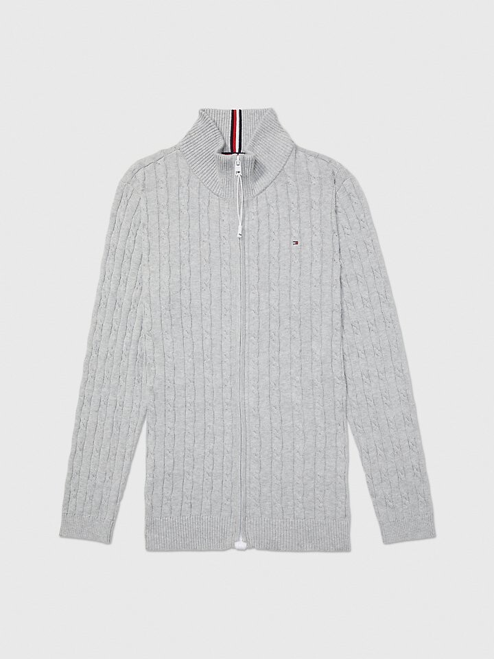 

вязаный свитер на молнии Tommy Adaptive