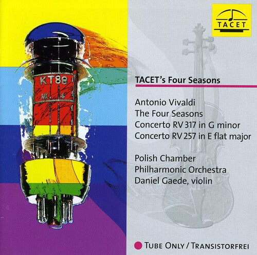

CD диск Vivaldi / Gaede / Polish Chamber Philharmonic Orch: Tacet's Four Seasons