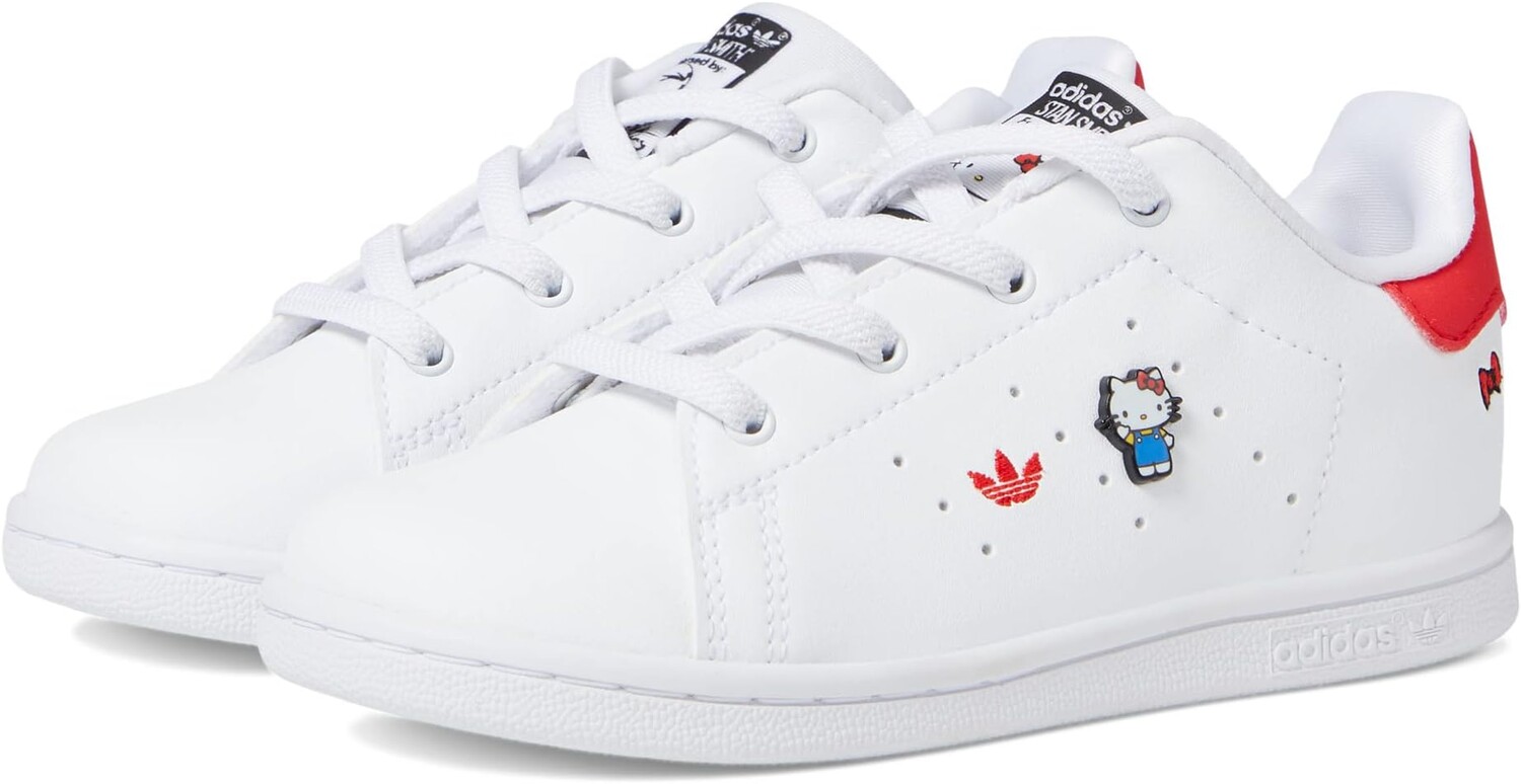 

Кроссовки Stan Smith Hello Kitty adidas, цвет White/Black/Vivid Red