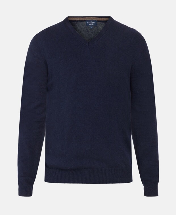 

Джемпер с длинными рукавами Hackett London, темно-синий