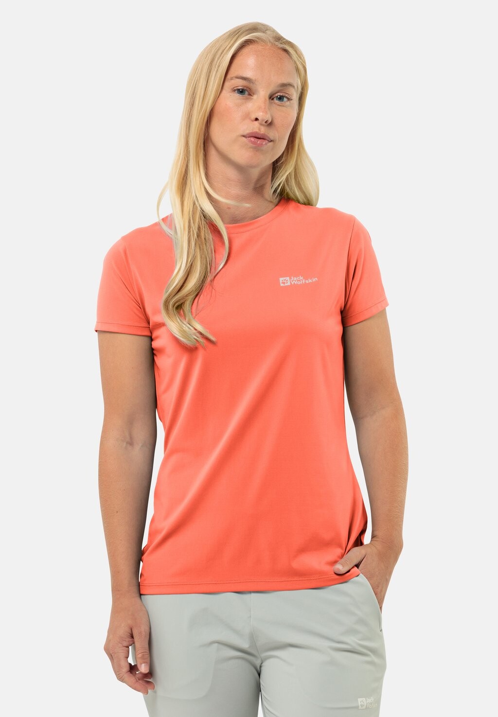 

Спортивная футболка PRELIGHT TRAIL Jack Wolfskin, цвет digital orange