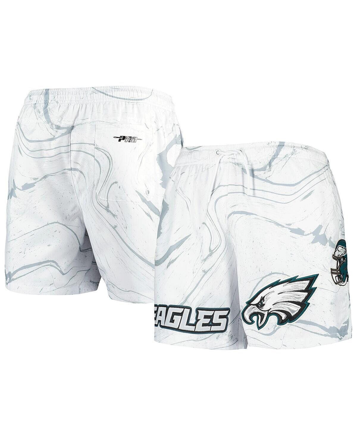 

Мужские белые шорты Philadelphia Eagles с мраморным принтом Pro Standard