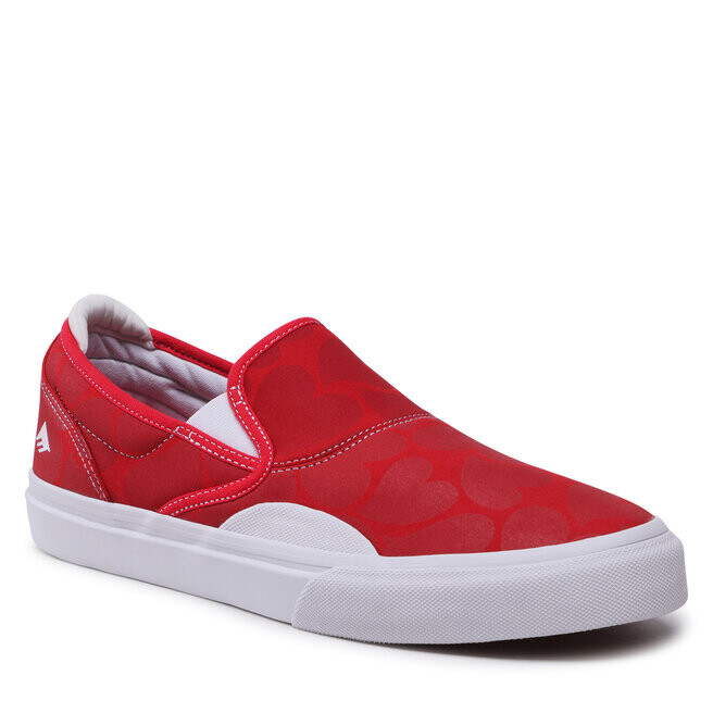 

Кроссовки Emerica WinoSlip-On, красный