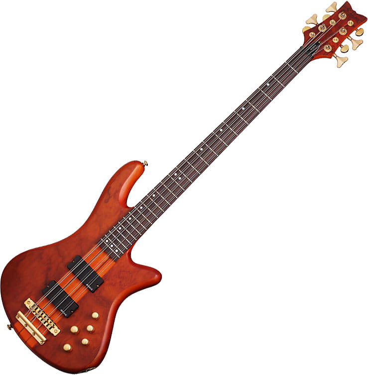 цена Басс гитара Schecter Stiletto Studio-8 Electric Bass Honey Satin