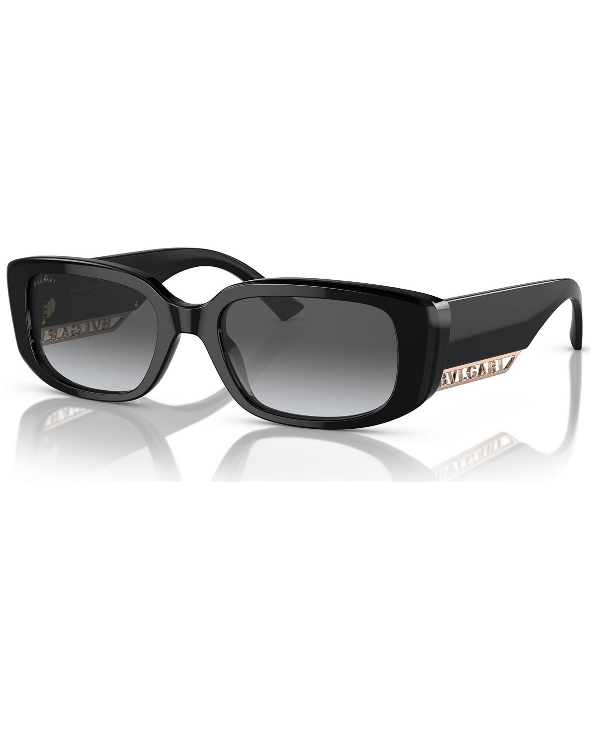 

Женские поляризованные солнцезащитные очки, BV825953-YP 53 BVLGARI, черный