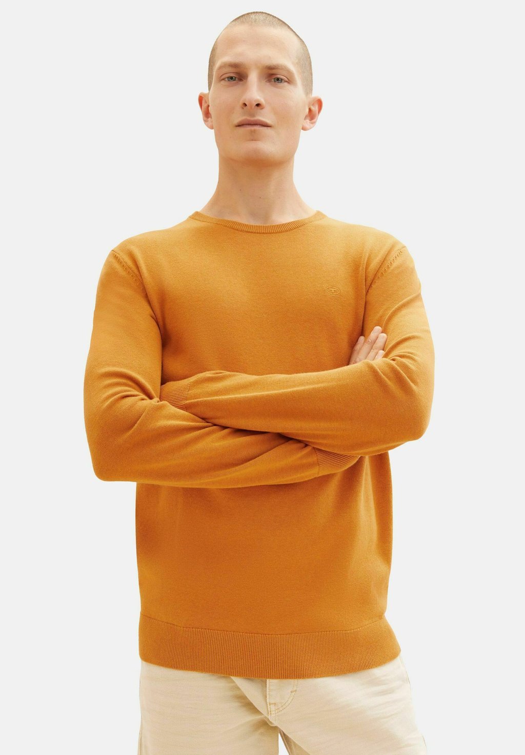 Вязаный свитер TOM TAILOR, цвет orange