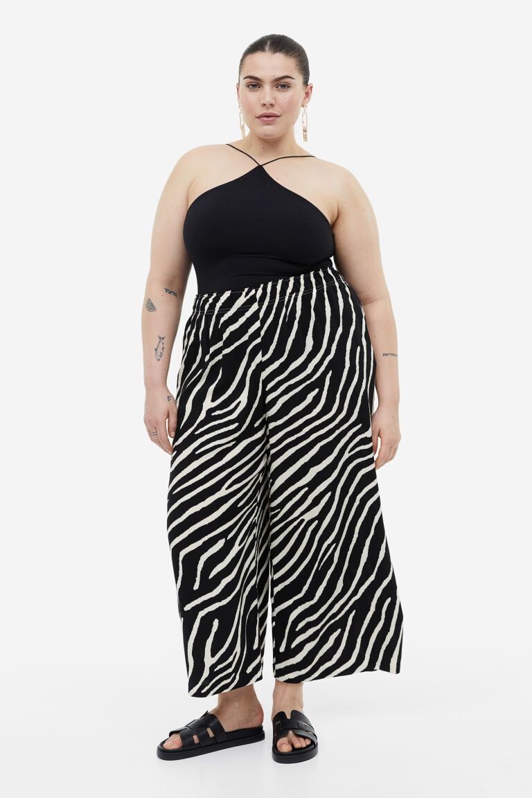 

Брюки без застежки длиной 7/8 H&M