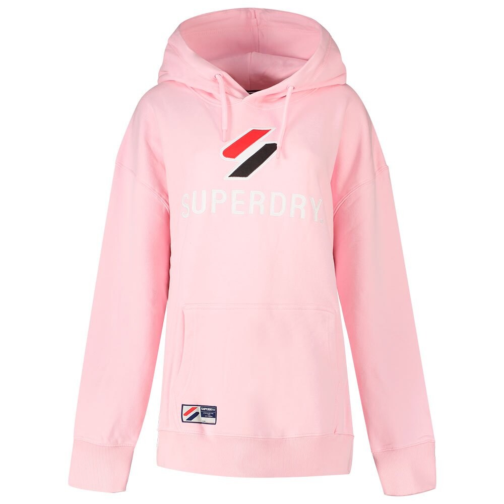 

Худи Superdry Code APQ 2 OverSized, розовый