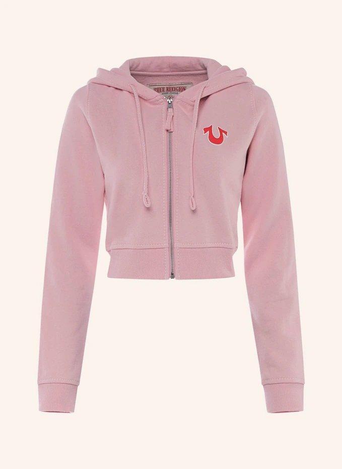 

Толстовка true baddiehoodie big t True Religion, розовый