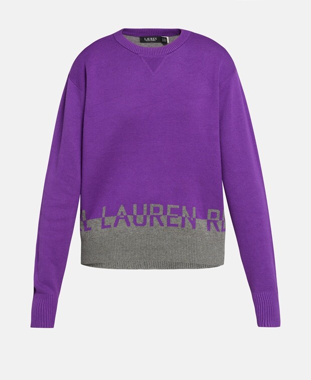 

Джемпер с длинными рукавами Lauren Ralph Lauren, фиолетовый