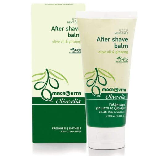 

Бальзам после бритья с биооливой и женьшенем 100мл MACROVITA OLIVE-ELIA