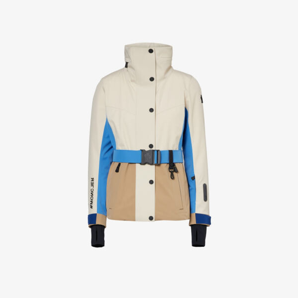

Куртка Hainet из эластичной ткани с воротником-воронкой Moncler Grenoble, мультиколор