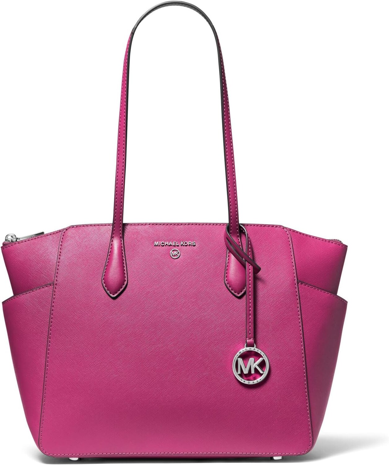 

Сумка-тоут Marilyn среднего размера на молнии MICHAEL Michael Kors, цвет Deep Fuchsia