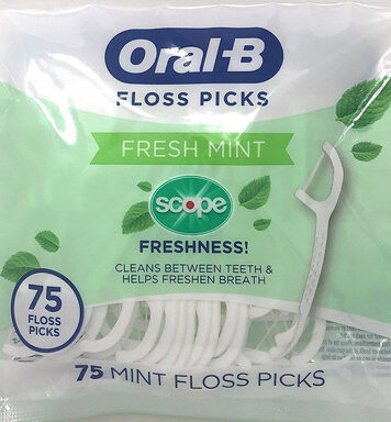 

Зубочистка, Свежая мята, 75 шт. Oral-B Scope