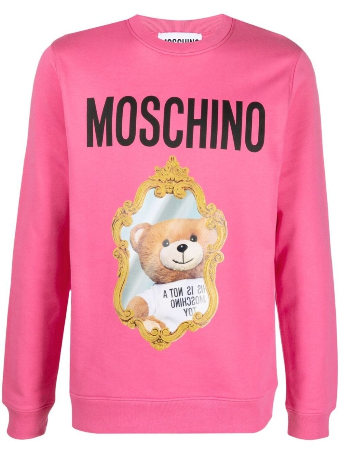 

Толстовка с принтом Teddy Bear Moschino, розовый