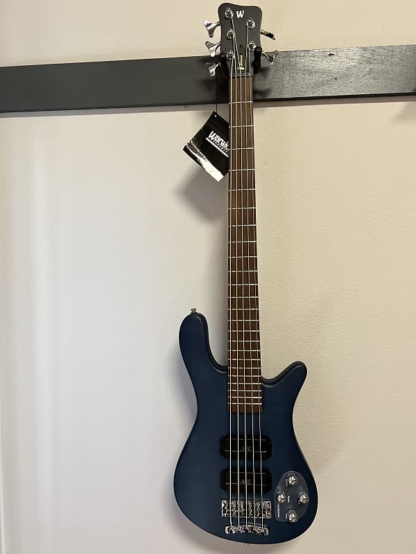 Басс гитара Warwick Rockbass Streamer Standard 5-String Bass-Ocean Blue Transparent Satin W/ Gig Bag
