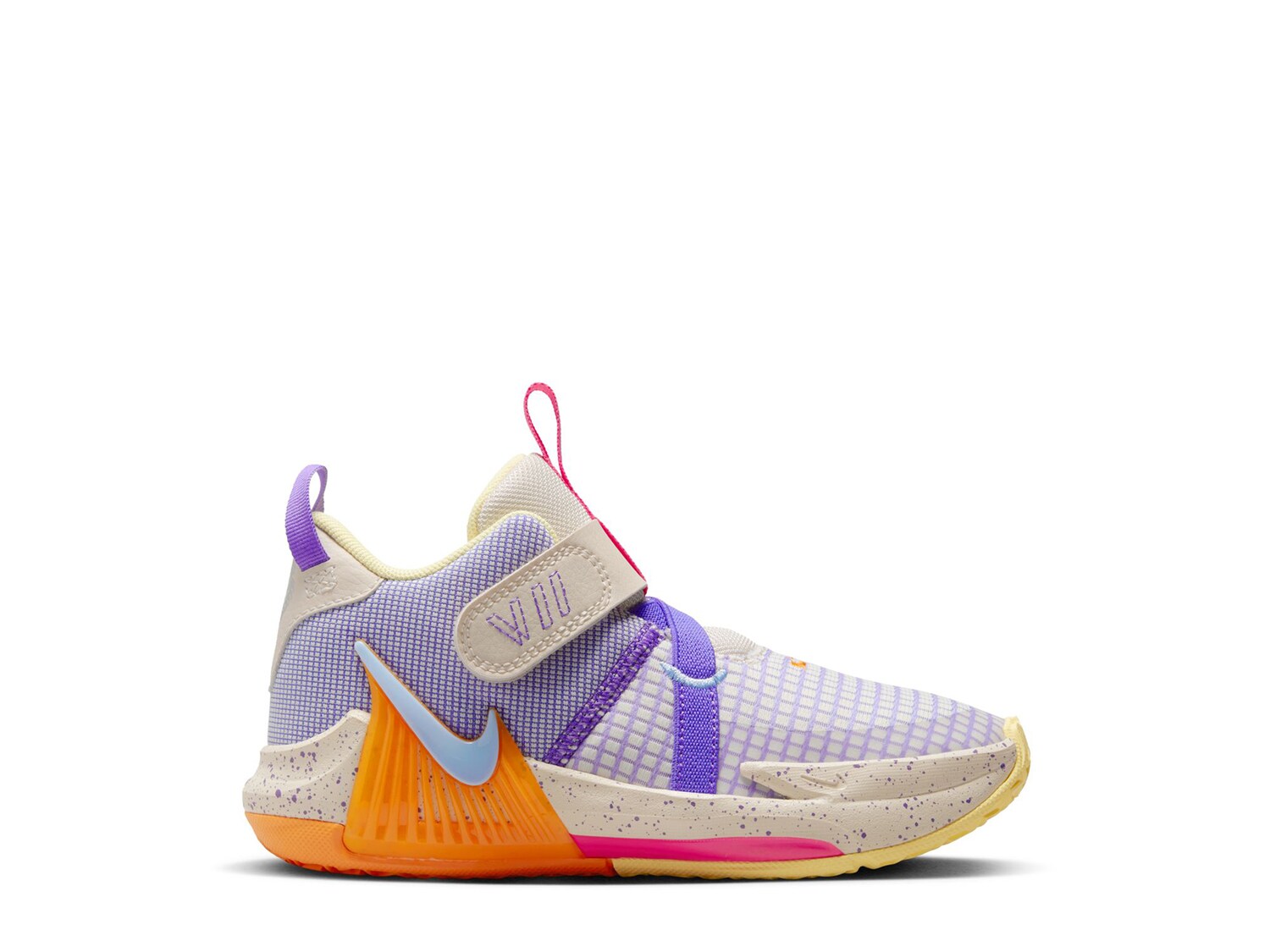 Кроссовки Nike LeBron Witness 7, фиолетовый/оранжевый/белый