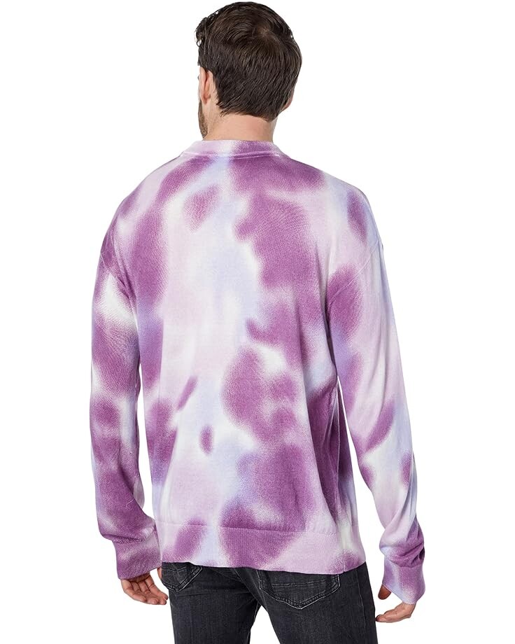 

Свитер Ted Baker Wardour Spray Dyed Crew Neck, фиолетовый