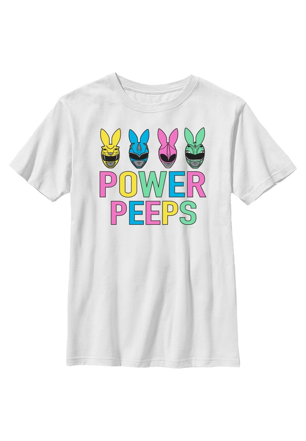 

Футболка с принтом POWER RANGERS POWER PEEPS Henry Tiger, белый